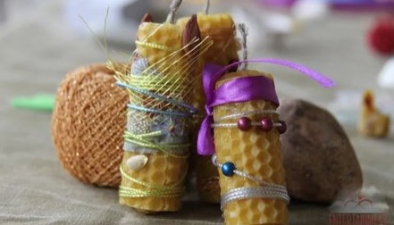 АромаСвечи из вощины